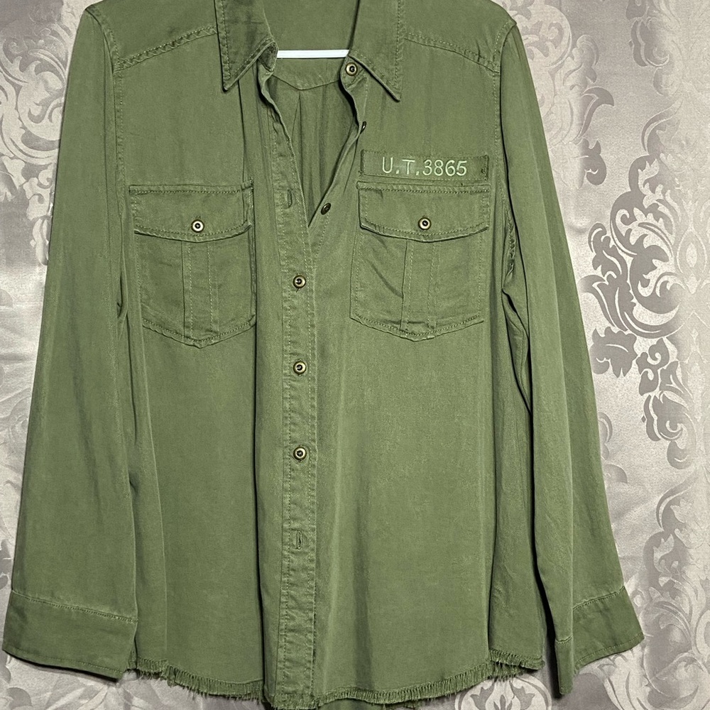 Sundance Sage Green Casual Shirt